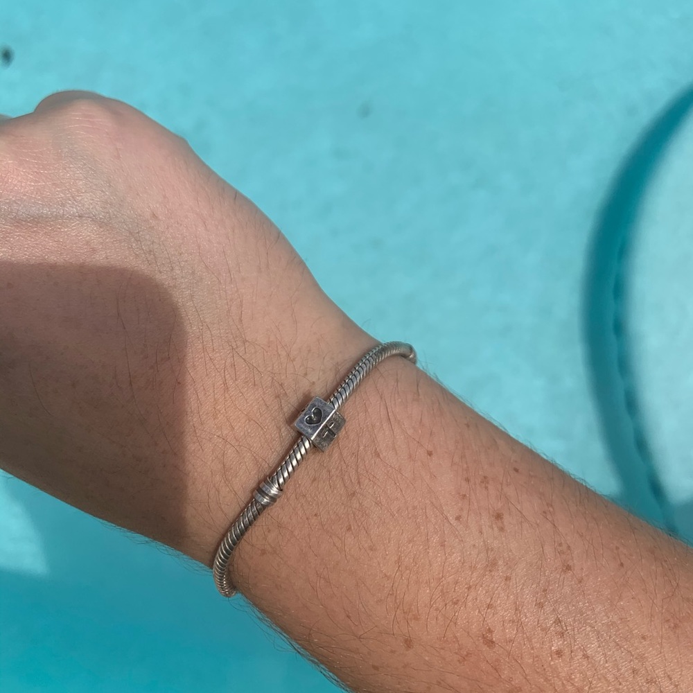 Pandora Cross, Heart, Anchor Charm